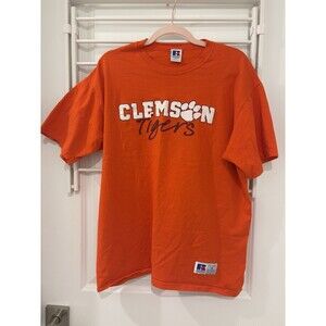 Clemson Tigers Men’s Orange T-Shirt - Russell Athletic - XL